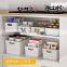 White Plastic Organizer Storage Box Wardrobe Drawer Storage Box Toy Storage Box for Living Room