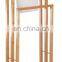 popular items bathroom bamboo ladder towel rack for hotel