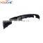 ABS diffuser for BMW 3 series F30 M sport M tech rear bumper diffuser matt black