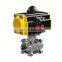 1 inch DN25 Double Acting Stainless Steel Air Control Pneumatic Actuator Ball Valve