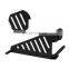 Black Metal Foot Pegs  Door Pedals for Jeep Wrangler JK