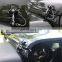 Stainless Black With Lock Car Accessories Steel Locking Hood Latch Catch Kit For Jeep Wrangler JK 07-17