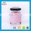 Wholesale 75ml empty glass jar clear milk pudding glass jar
