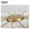 HUAYI Fashion Decorative Dining Room 40w Modern Hanging LED Chandelier Pendant Lamp