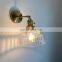 Minimalist Lighting Creative Blue Glass Tube Wall Lamp For Living Room Bedroom Wall Light