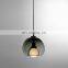 Nordic creative restaurant glass pendant light hotel bedside bedroom den room restaurant bar designer droplamp