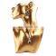 Wholesale Four Colors Options Resin Jewelry Display Bust Earring Pendant Rack Necklace Jewelry Display Stand Holder
