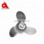 Stainless steel/Aluminum alloy marine propeller
