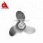 outboard 3 blade boat steel marine fan propeller