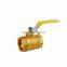 Thickened High Temperature Resistant 1/4in Brass Ball Valve