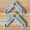 Galvanized Steel Duct Flange Corner Metal Stamping for HVAC System & Parts