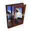 European style thermal break aluminum tilt or turn up wooden aluminum casement window