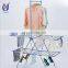 Double pole telescopic iron clothes rail rack