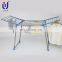 Simple design push-pull metal multifunctional towel drying clothes rack