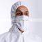 PPE Safety Cleanroom Working White Disposable Chemical Microporous Suit Coverall