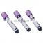 China manufacturer price vaccum edta test tubes plain 2ml 3ml k2 k3 2na edta tubes