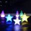 star shape led Christmas lights /Top tree decorate star smart outdoor lights RGB color flashing led Christmas light decoration