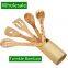 Wholesale bamboo kitchen tool/Bambu spoon set/bamboo wooden items