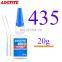 20g Loctiter 435 444 460 Instant Dry Super Glue No Whitening No Smell Plastic Wood Rubber Metal Universal Transparent Adhesive