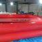2015 Commercial 0.9mm pvc tarpaulin color double tubes best selling inflatable adult swimming pool