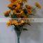 Real Touch Artificial Flowers 5 Heads Artificial Sunflower Bouquet for Wedding Decoration Quality Choice