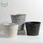 CUUC Embossed Christmas Tin Bucket Flower Pot for Home Decoration