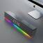 Новый стиль RGB-коллекционных светодиодных ламп с цифровым часом и звуковым баром для домашнего кинотеатра. Бесконтактный звуковой бар для телевизора и ПК.