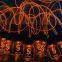 Christmas Party Decoration Light up Glow Necklace Custom LED Flashing Lanyard