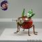 Shining home decoration items metal insect ornaments for table decor