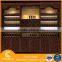 Good showcse for commercial shop decoration,wine rack cabinet mdf wine display showcase for store