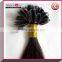 European 100% high quality v tip human remy hair extension