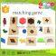 China Factory Made Early Learning Shape Sorter Wooden DIY Toy for Education