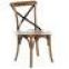 High quality commercial hotel furniture stainless steel metal CROSS BACK CHAIR/X BACK BANQUET CHAIR