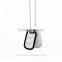 Cosplay Anime GANGSTA A/0 Nicolas Brown Mercenary Dog Tag necklace pendant