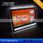 Crystal acrylic led light panel box for poster and advertising