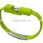 Veister wristband short usb data cable for mobile phone
