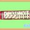 Double 6 Ivory domino packed in paper box
