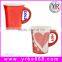 Manufacturer Wholesales Horn Shape Color Changing Mugs