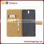 Desimon OEM Custom Leather wallet case for Sony Xperia C5 Ultra with card slot