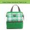 Wholesale high capacity insulted polyester cooler bag with two closure