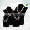 Elegant High Quality Velvet Jewelry Display Necklace Stand Supplier                        
                                                Quality Choice