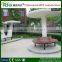 Indoor and outdoor WPC material bench and chair