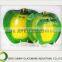 The green peace fruit of fruit series glass plate