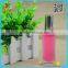 Exquisite cylinder glass perfume bottle/30ml clear pump bottle