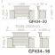modern office reception desk; high-quality hall reception table