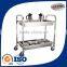 Multi-functional 2 Layer Metal Food Trolley Manufacturer
