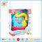 Mini battery operated magic funny Harp with musc and light,best gift for baby