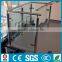 modular steel toughed glass railings design for stairs prices