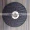 H572 Resin bond 5''inch 125*3*22.2mm black cutting wheel from China cutting disc for metal and stainless steel