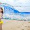 2015 lastest design hot selling imitated royal blue beach scarf